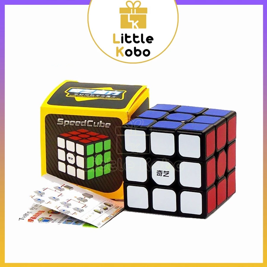 Rubik 3x3 QiYi Sail W Rubic 3 Tầng Khối Lập Phương 3x3x3 Đồ Chơi Trí Tuệ Trẻ Em Tư Duy - Little Kobo