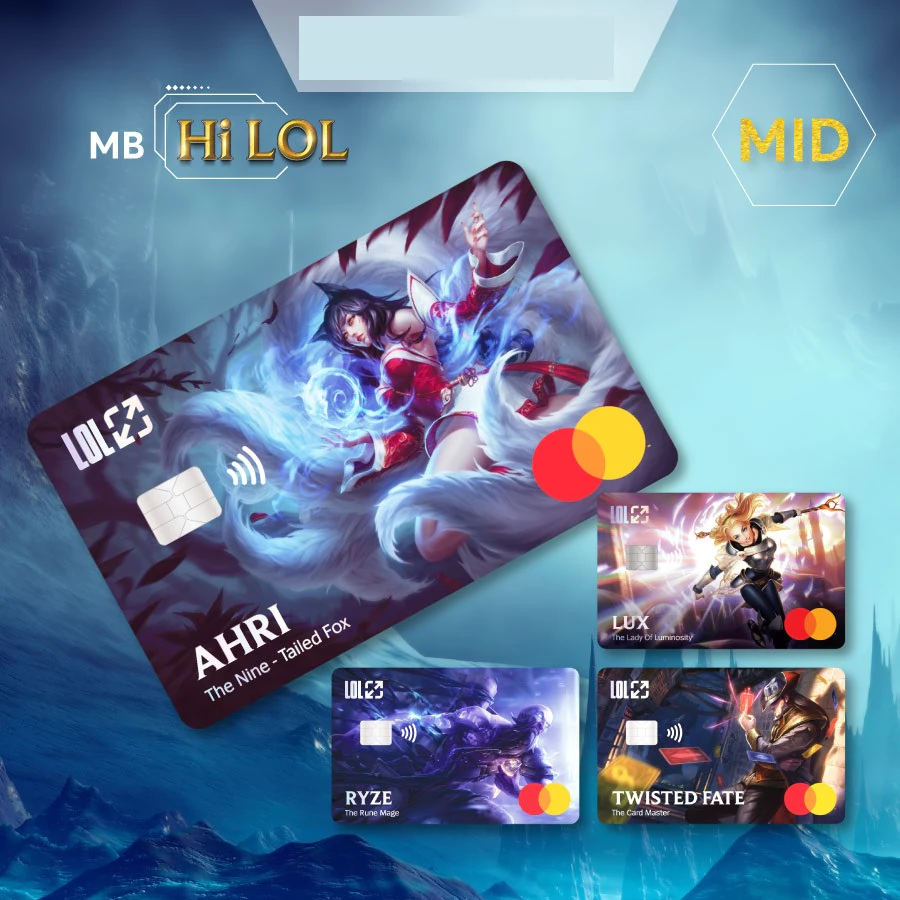 Bộ sưu tập thẻ MB Hi Collection - Phiên Bản League of Legends