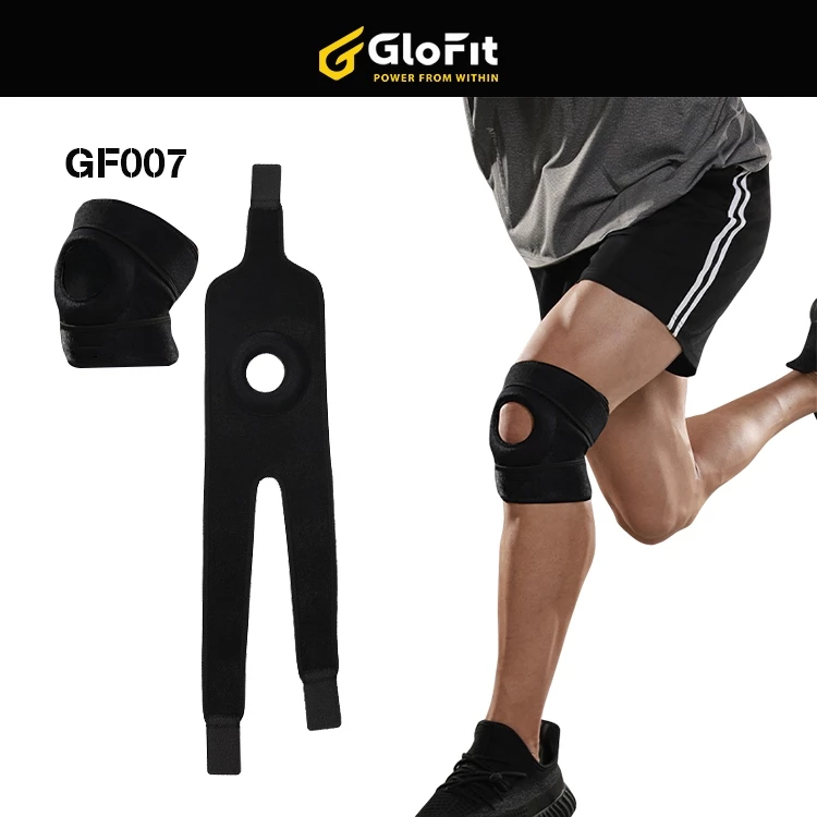  Đai Dán Gối GLOFIT GF007 Đai Bảo Vệ Đầu Gối Thể thao, Băng Gối Hỗ Trợ