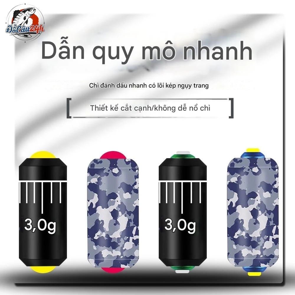 Chì lá câu đài cuốn sẵn